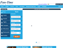 Tablet Screenshot of fun-time.co.il